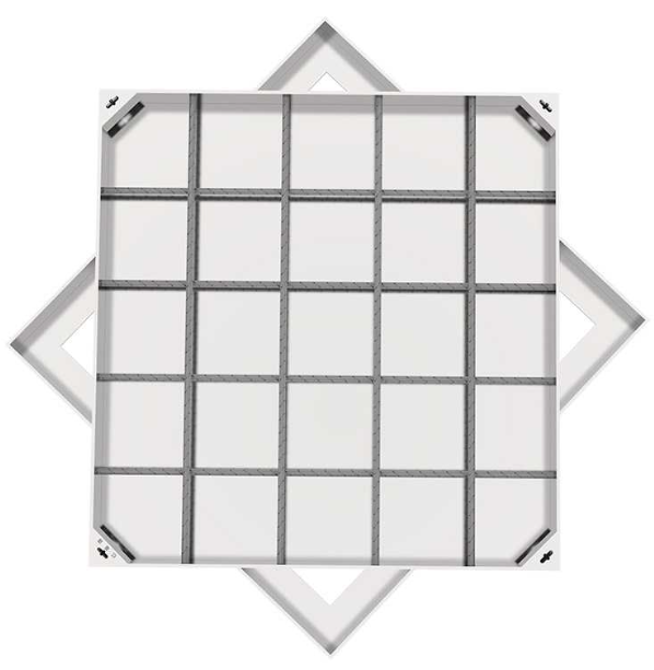 梅列不锈钢方井展示