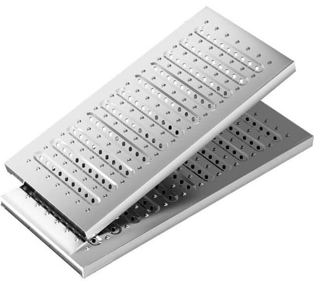 梅列不锈钢沟盖板展示